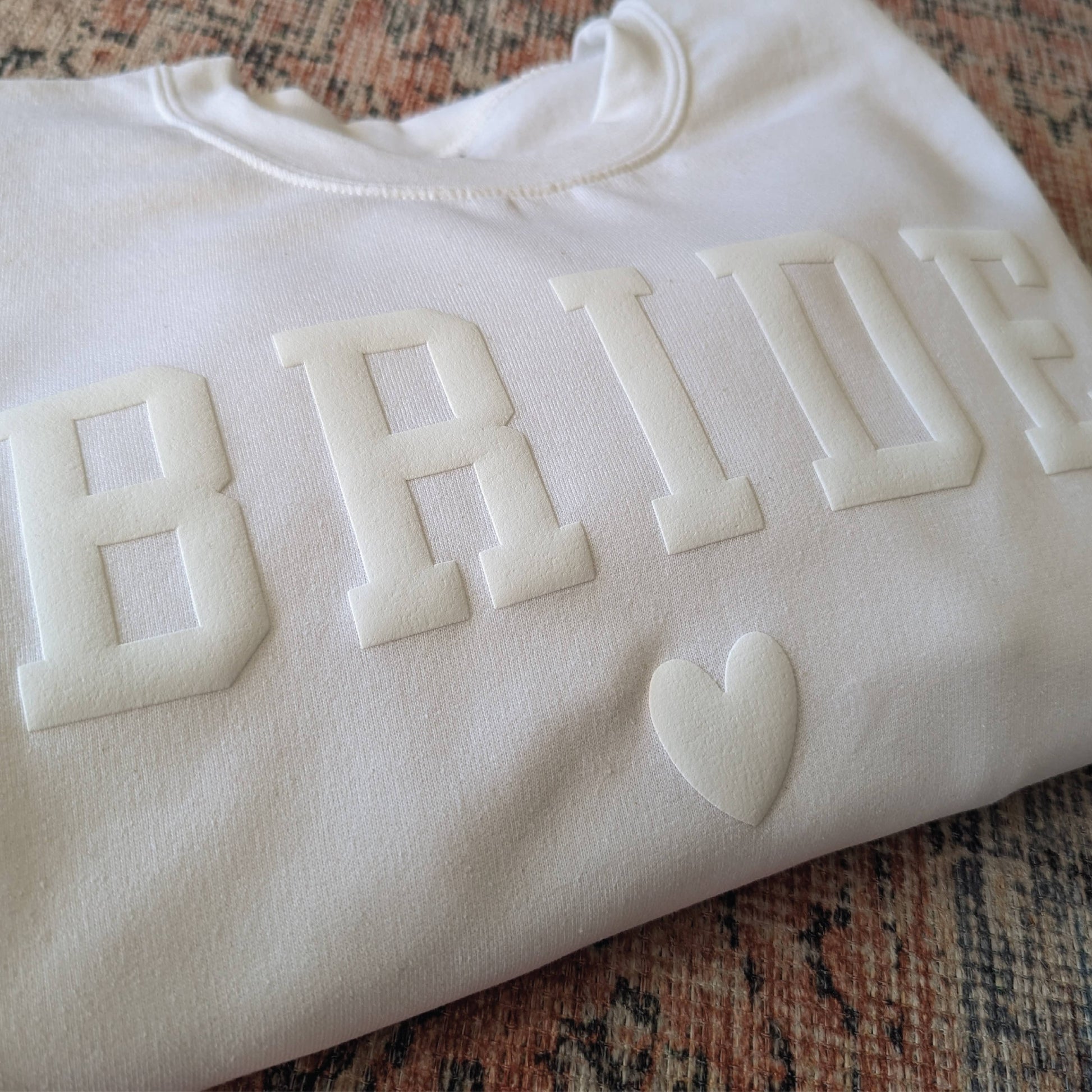 Jessica – Bride Puff Crewneck