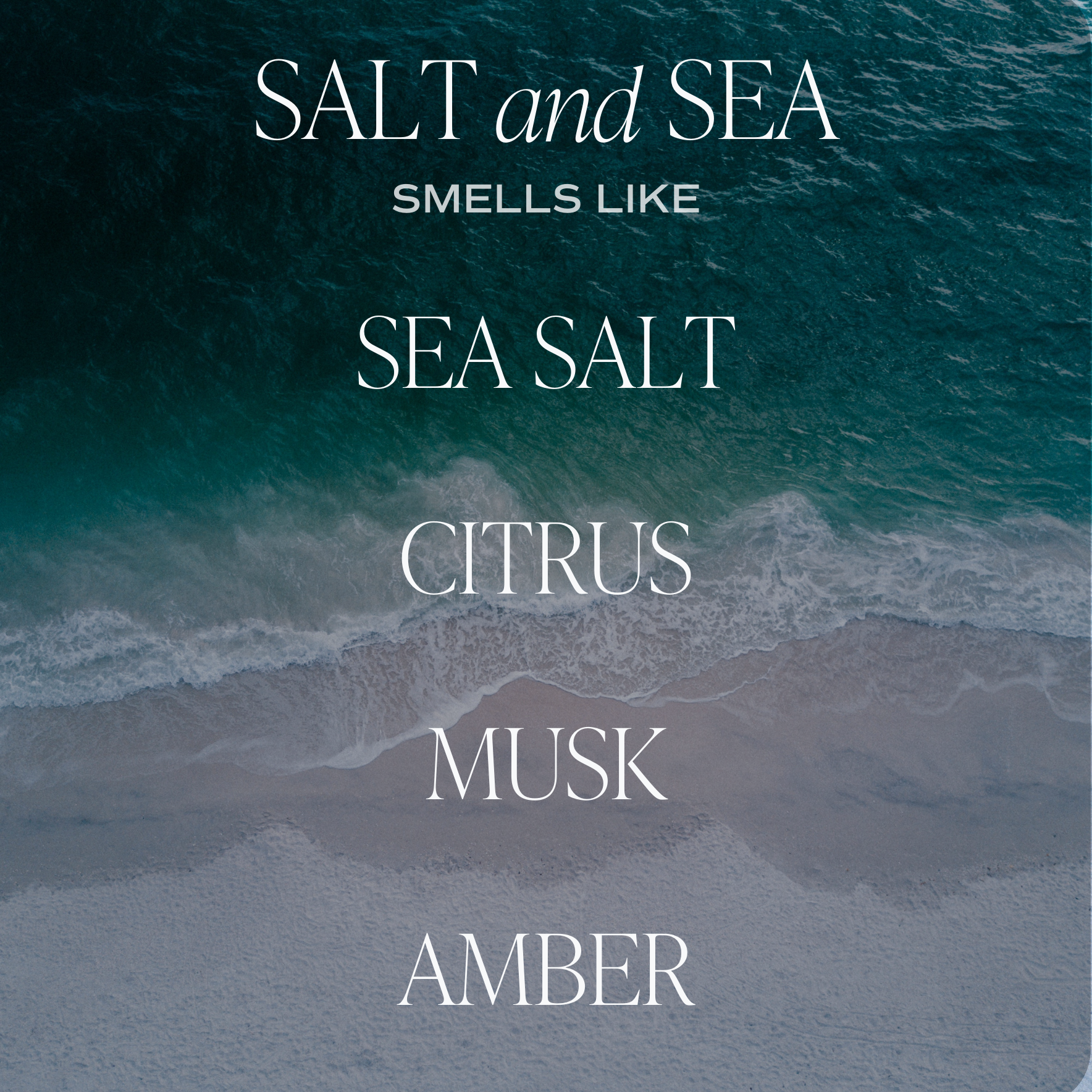Salt & Sea —  Soy Candle