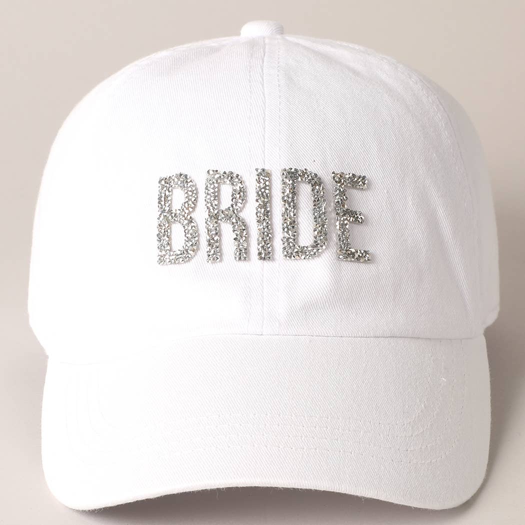 Jaclyn – Glitter Bride Baseball Cap