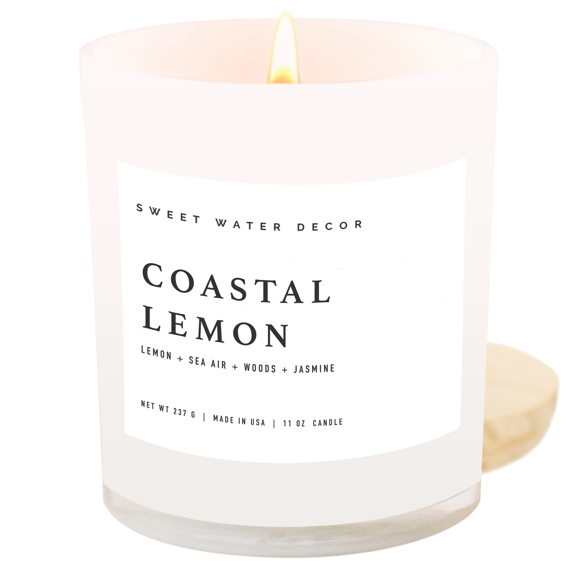 Costal Lemon —  Soy Candle