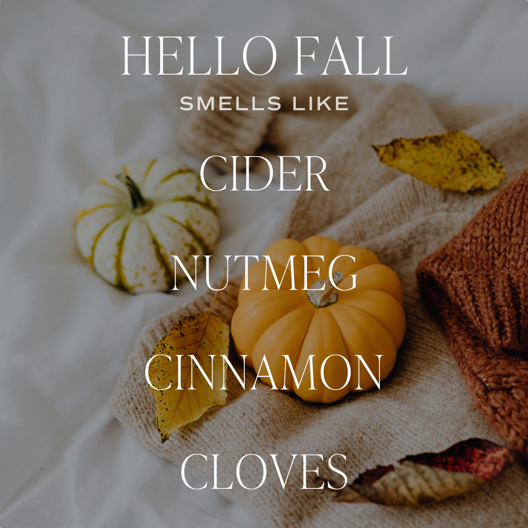 Hello Fall — Air Freshener