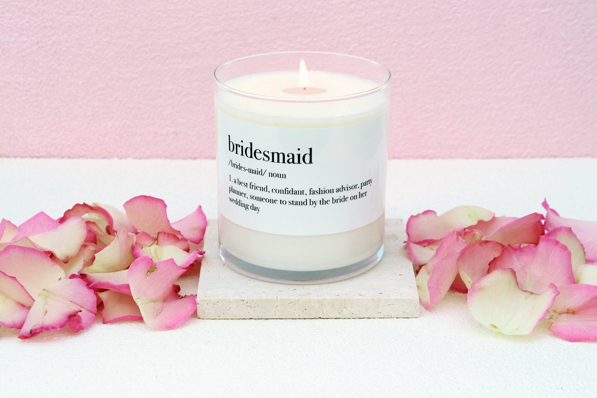 Bridesmaid Proposal —  Soy Candle