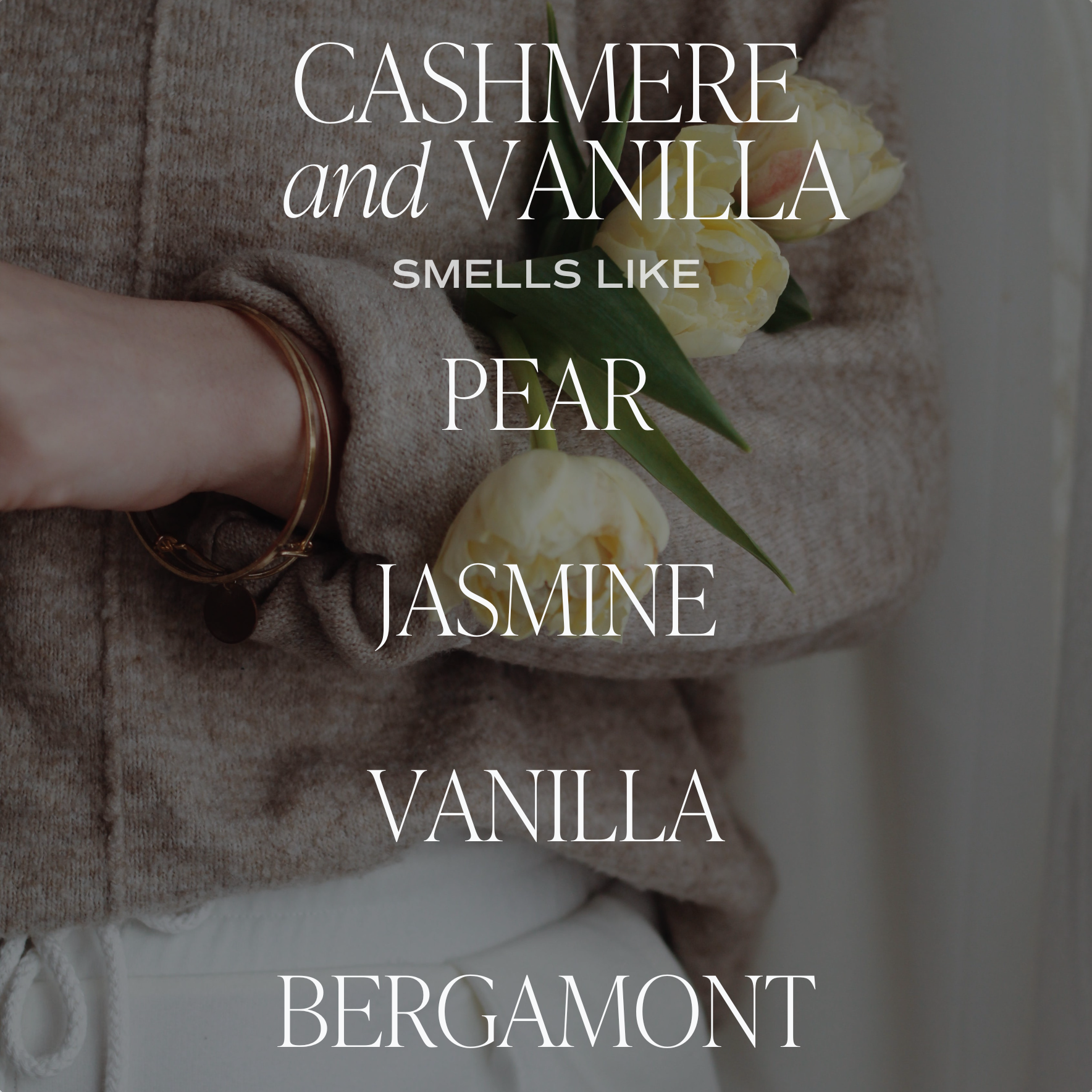 Cashmere & Vanilla —  Soy Candle