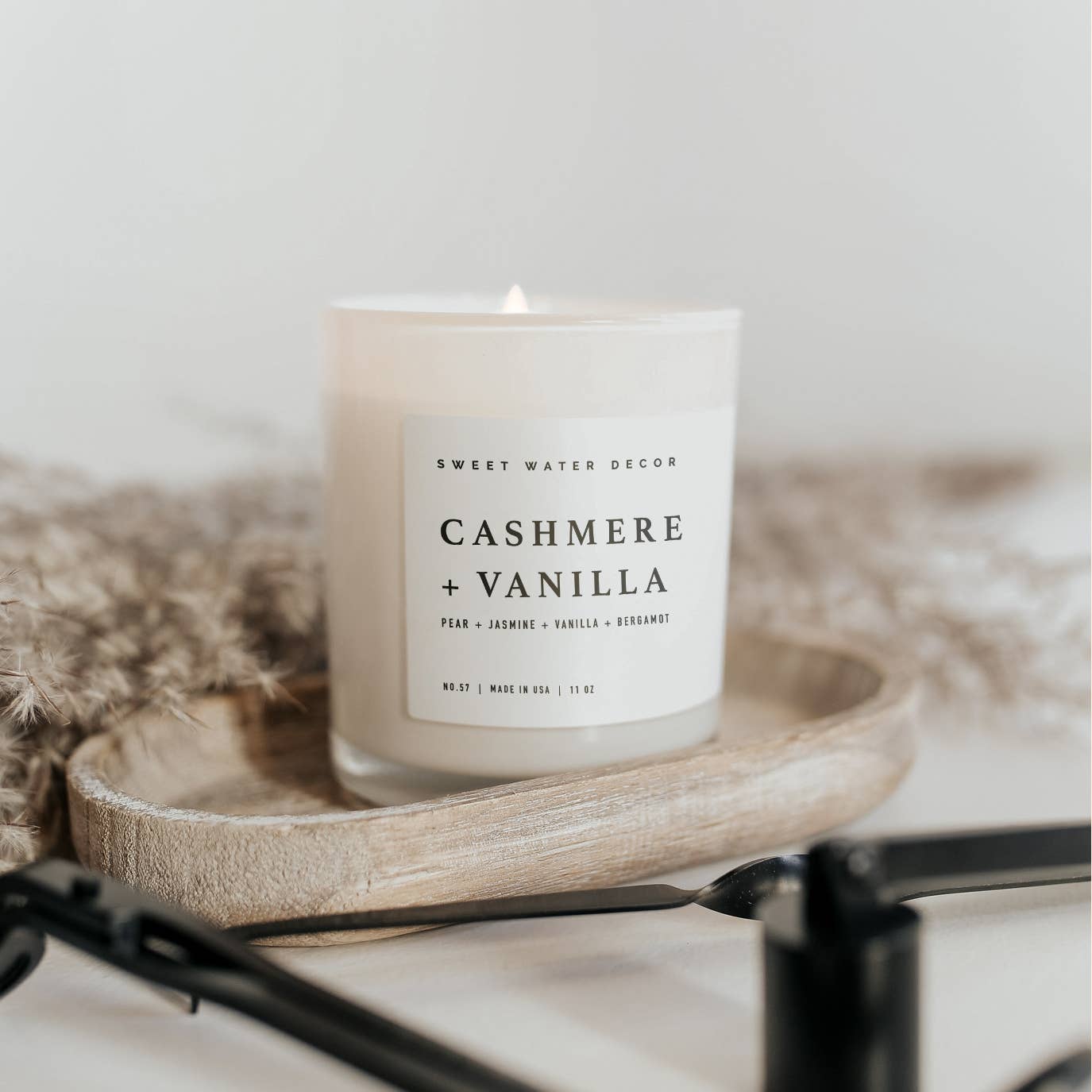 Cashmere & Vanilla —  Soy Candle