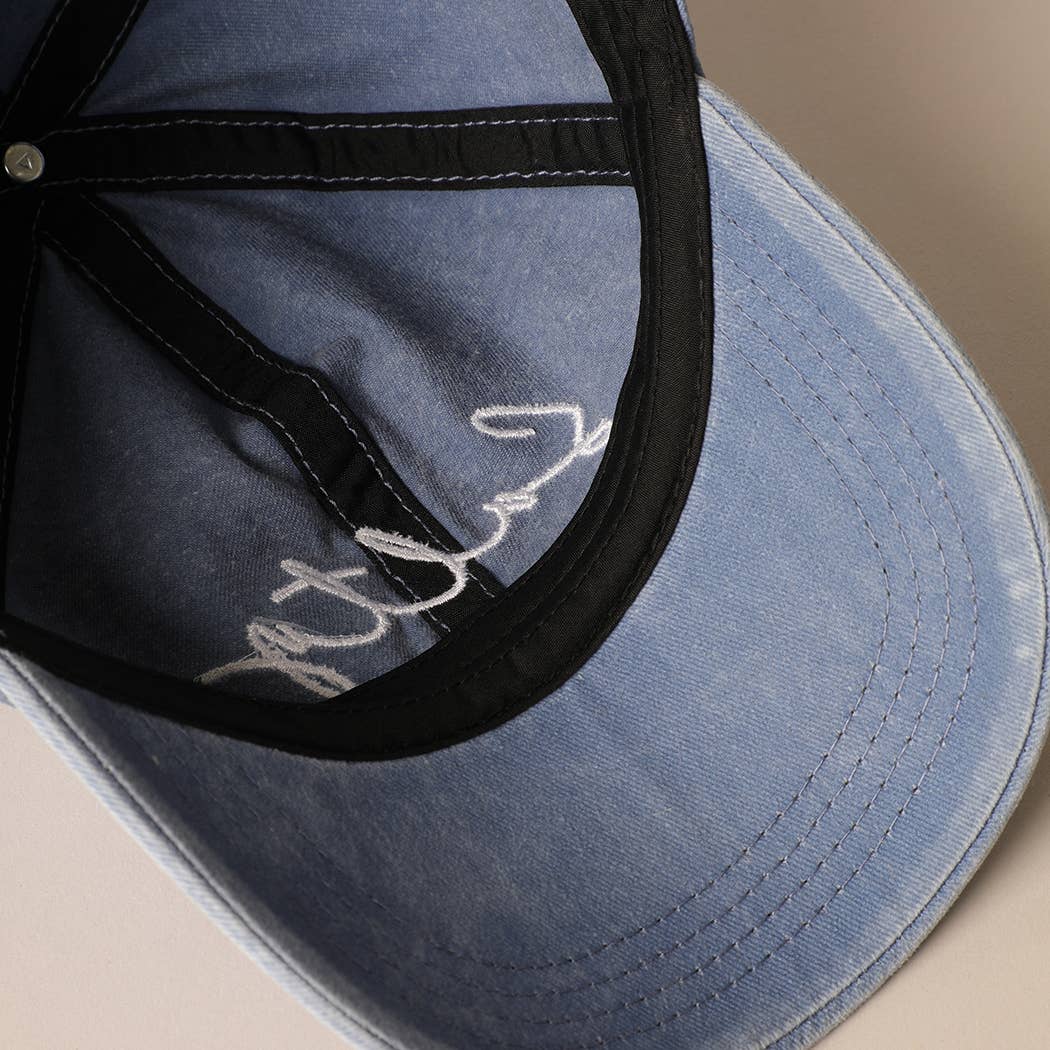 Kaytie – Salty Embroidered Baseball Cap
