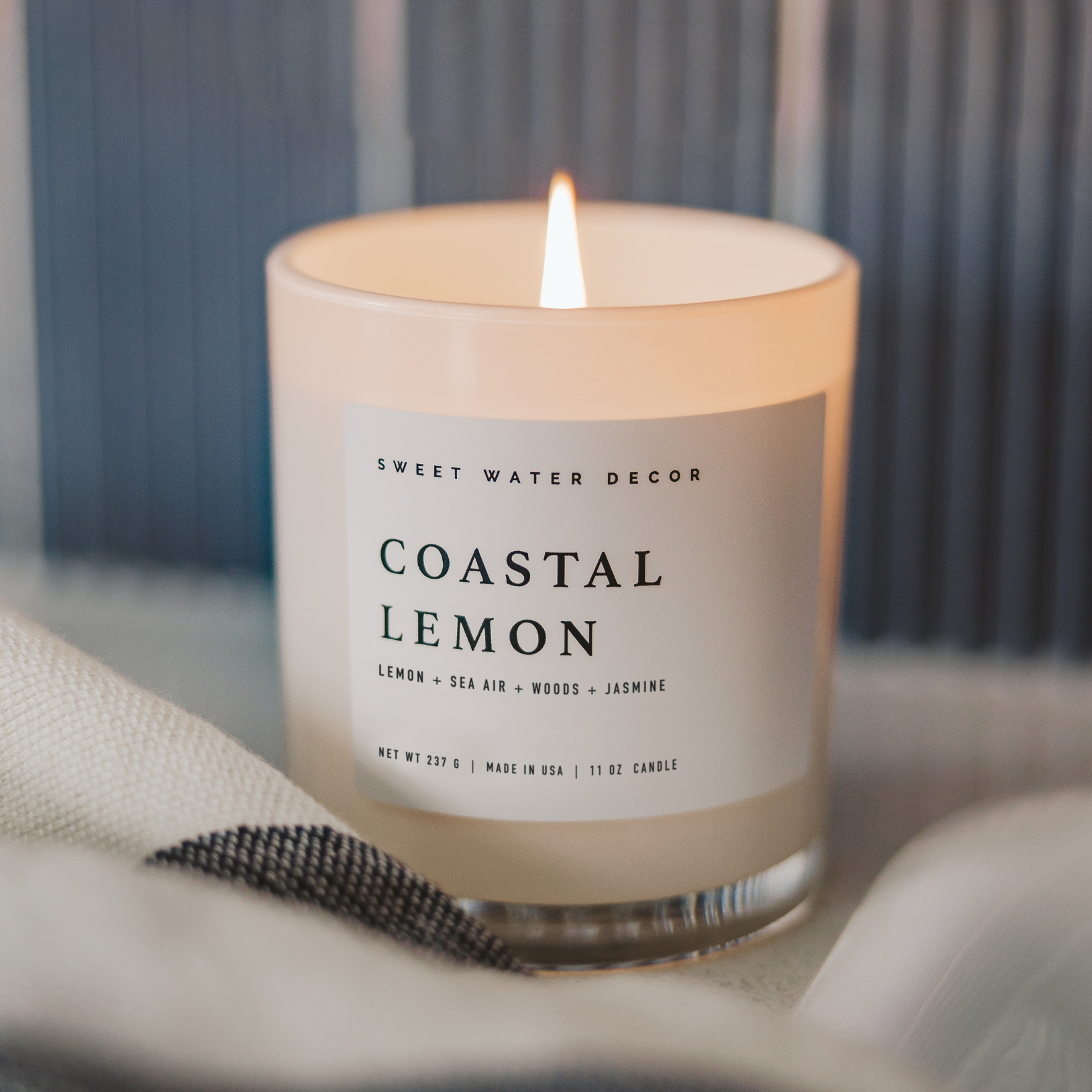 Costal Lemon —  Soy Candle