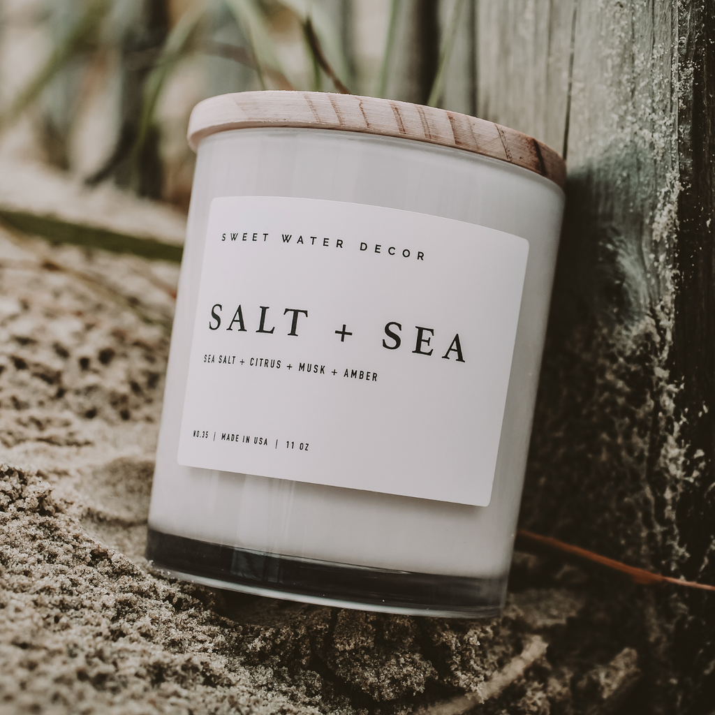 Salt & Sea —  Soy Candle