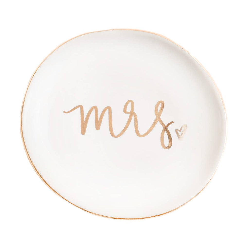 The “Mrs” Jewelry Dish