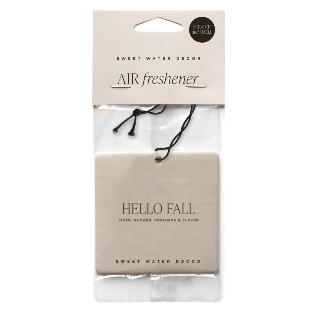 Hello Fall — Air Freshener