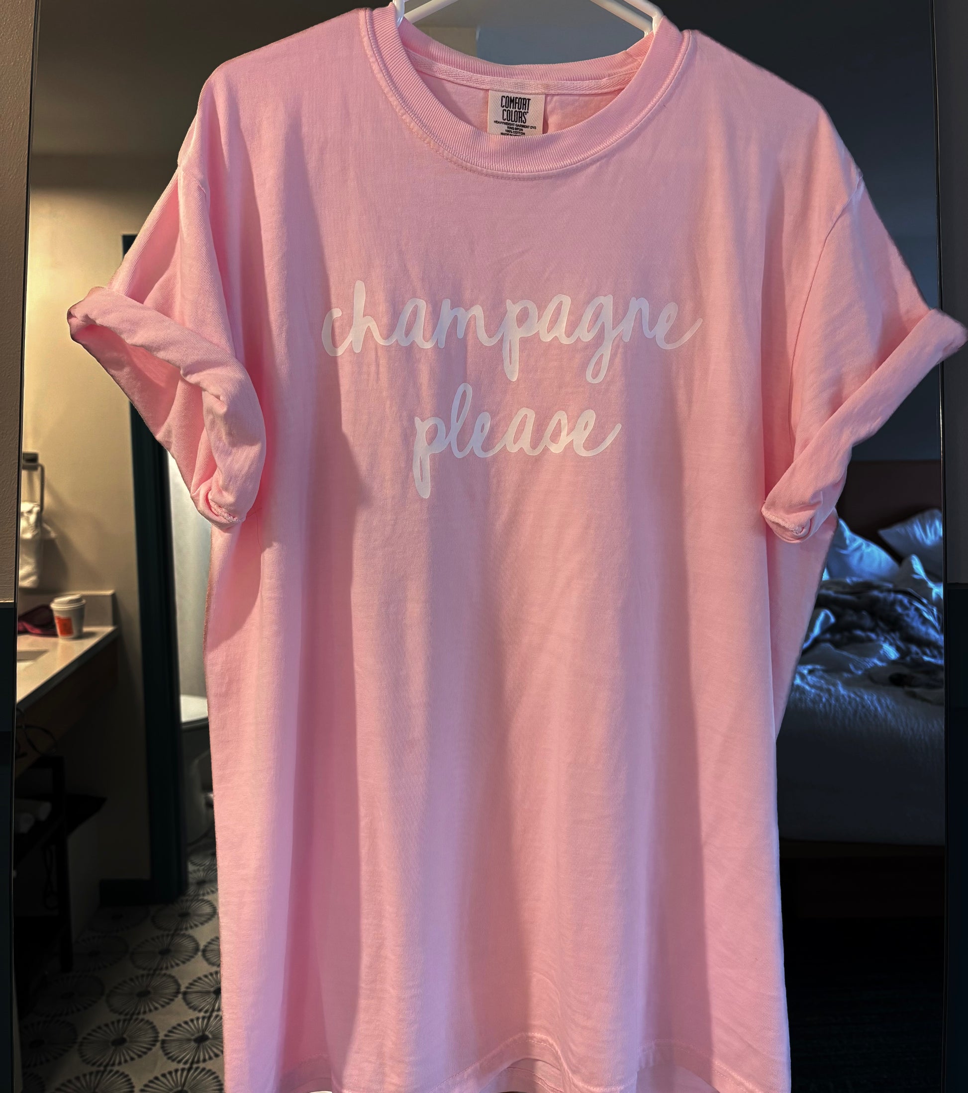 Champagne Please Tee