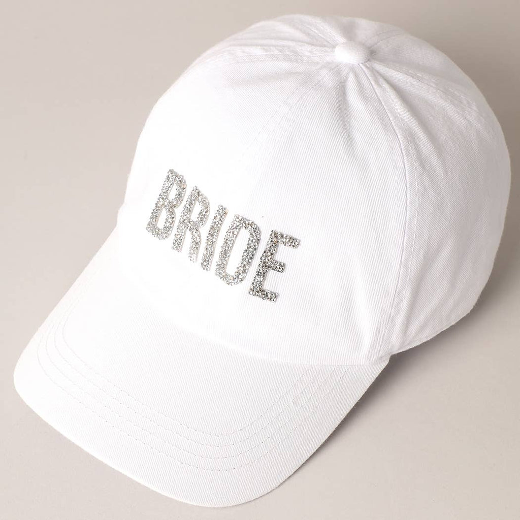 Jaclyn – Glitter Bride Baseball Cap