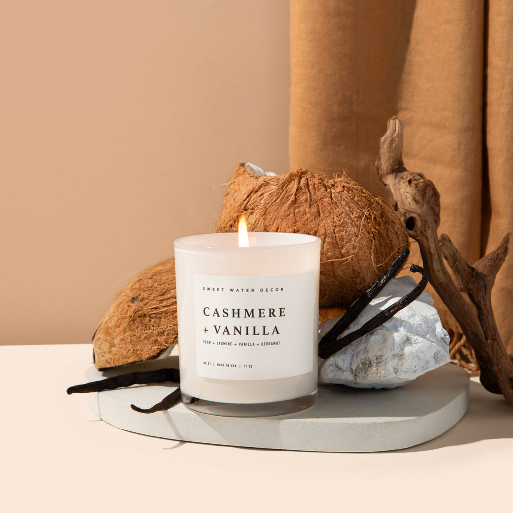 Cashmere & Vanilla —  Soy Candle
