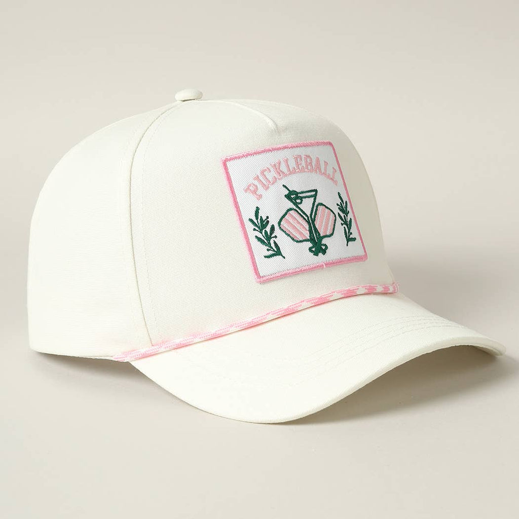Alix – Pickleball Cocktail Embroidered Trucker Hat