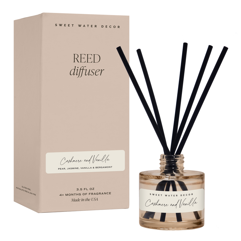 Cashmere & Vanilla — Reed Diffuser