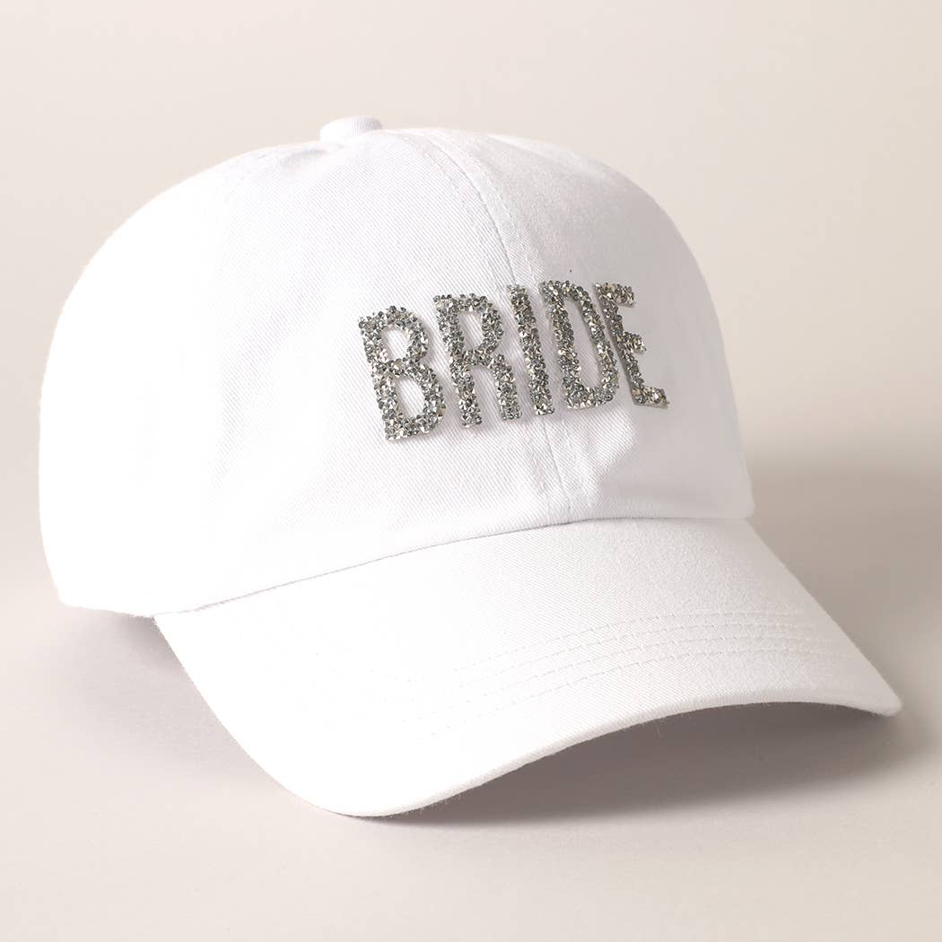 Jaclyn – Glitter Bride Baseball Cap